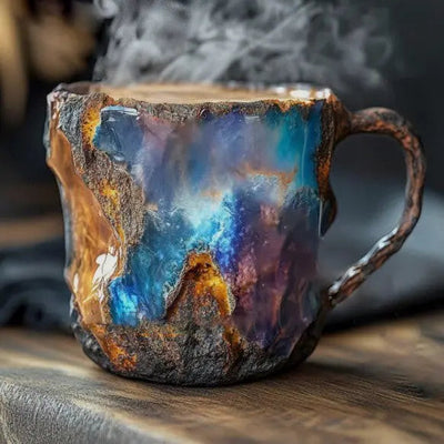 Tasses à café en cristal minéral