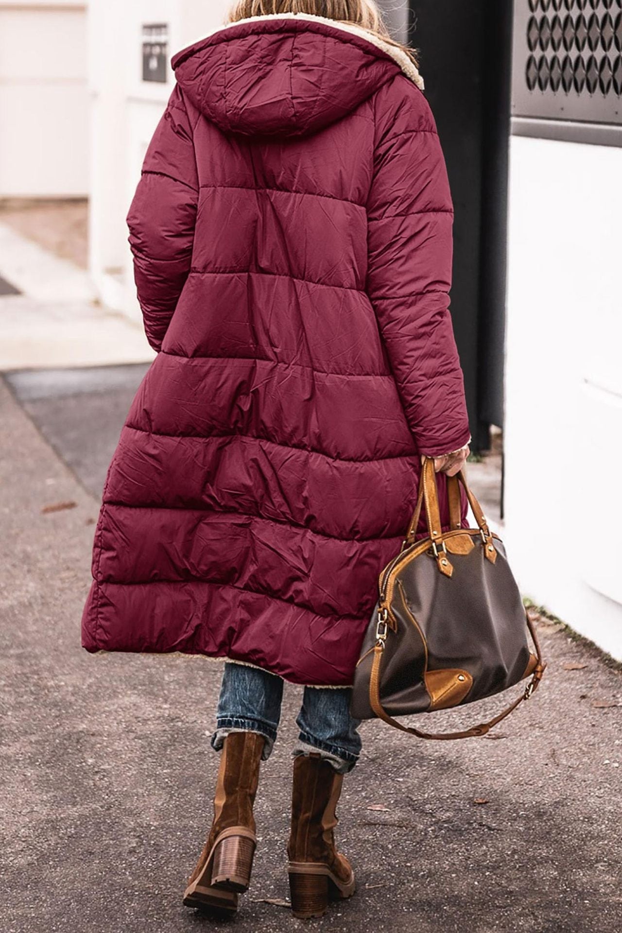 Alma® | Manteau Sherpa Long