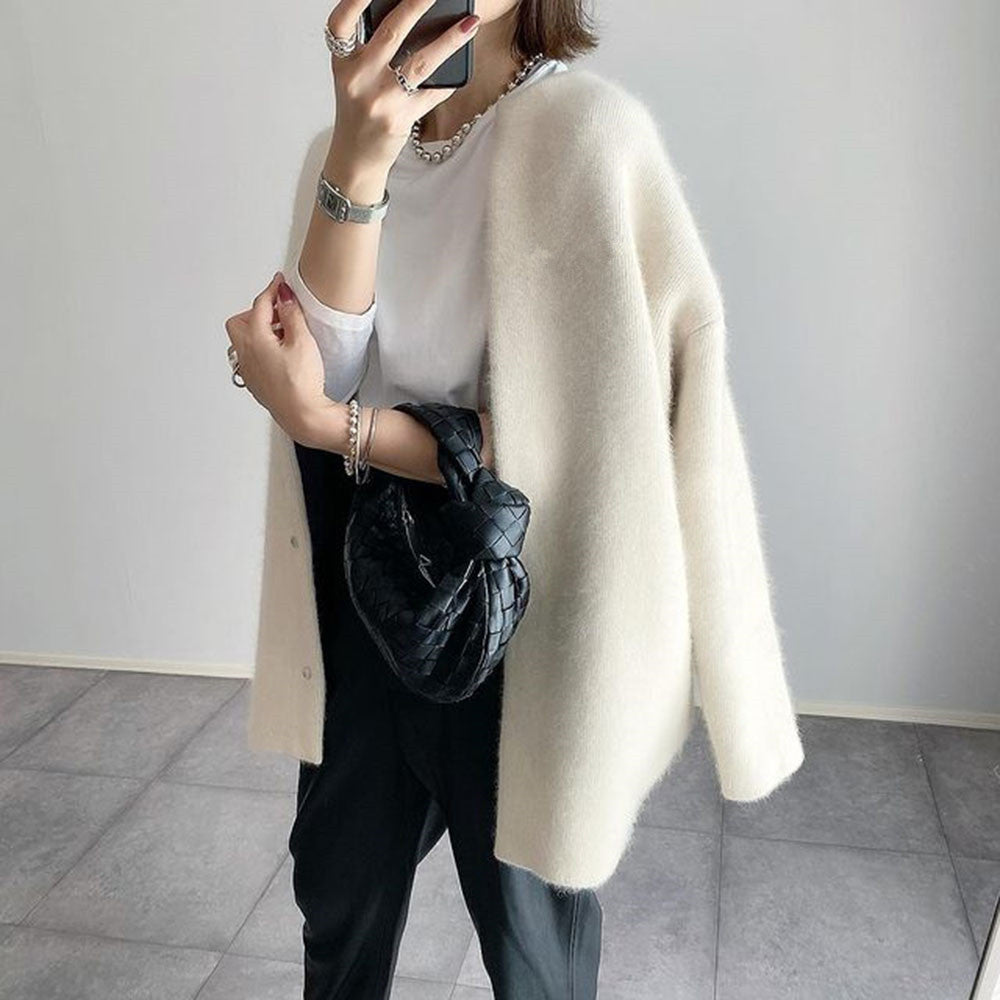 Clara® | Cardigan en Cachemire Élégant