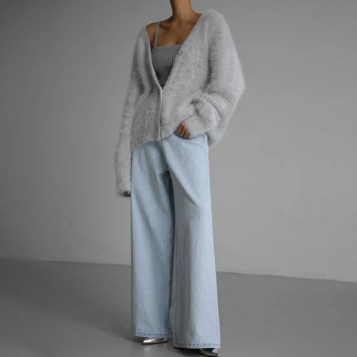 DHALIA | Cardigan oversize élégant