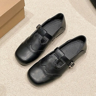 Emilia® | Ballerines Orthopédiques en Cuir Vegan