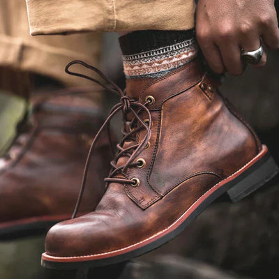 Paul® | Bottes rétro pour hommes à bout rond