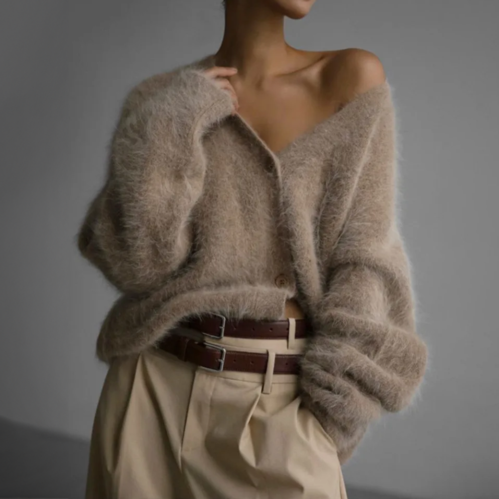 DHALIA | Cardigan oversize élégant