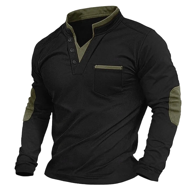 Beeckhoven™ | Sweatshirt à col en V pour hommes