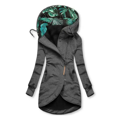 Adelina® | Veste à capuche asymétrique