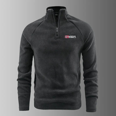 Valentin® | Pull Fleece pour Hommes à Demi-Zip Chaud Hiver Sweatshirt Respirant