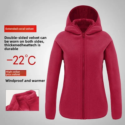 Christoph® | Pull Fleece à Demi-Zip pour Hommes Chaud Hiver Sweatshirt Respirant