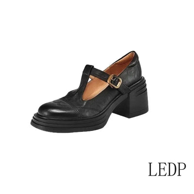 Greta® | Chaussures Mary Jane orthopédiques en cuir vegan