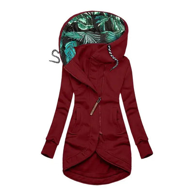 Adelina® | Veste à capuche asymétrique