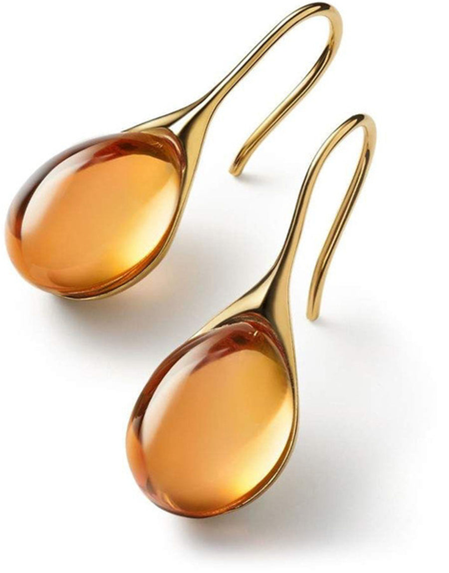 Strahlend - Boucles d'oreilles en cristal en forme de goutte