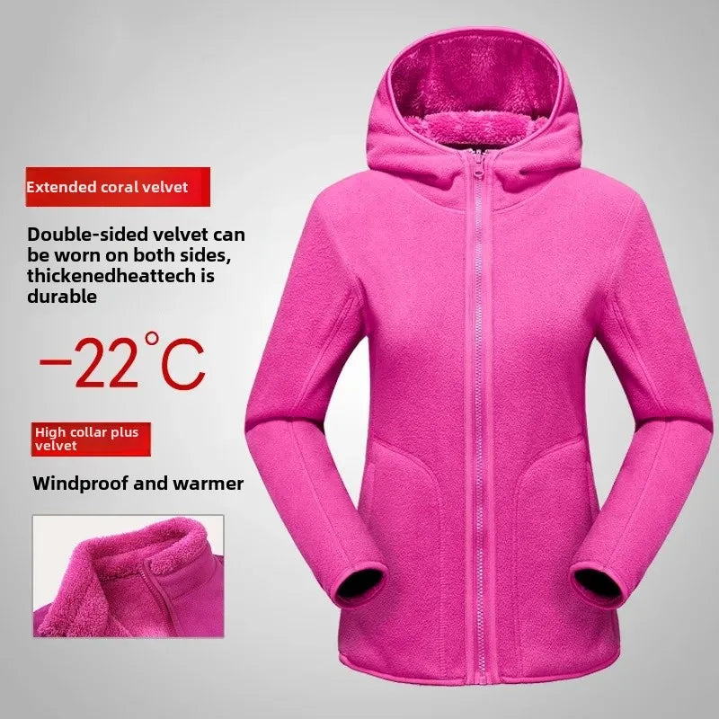 Christoph® | Pull Fleece à Demi-Zip pour Hommes Chaud Hiver Sweatshirt Respirant