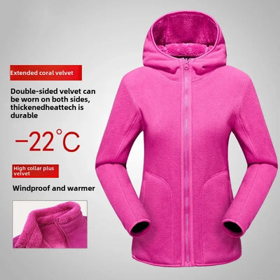 Christoph® | Pull Fleece à Demi-Zip pour Hommes Chaud Hiver Sweatshirt Respirant