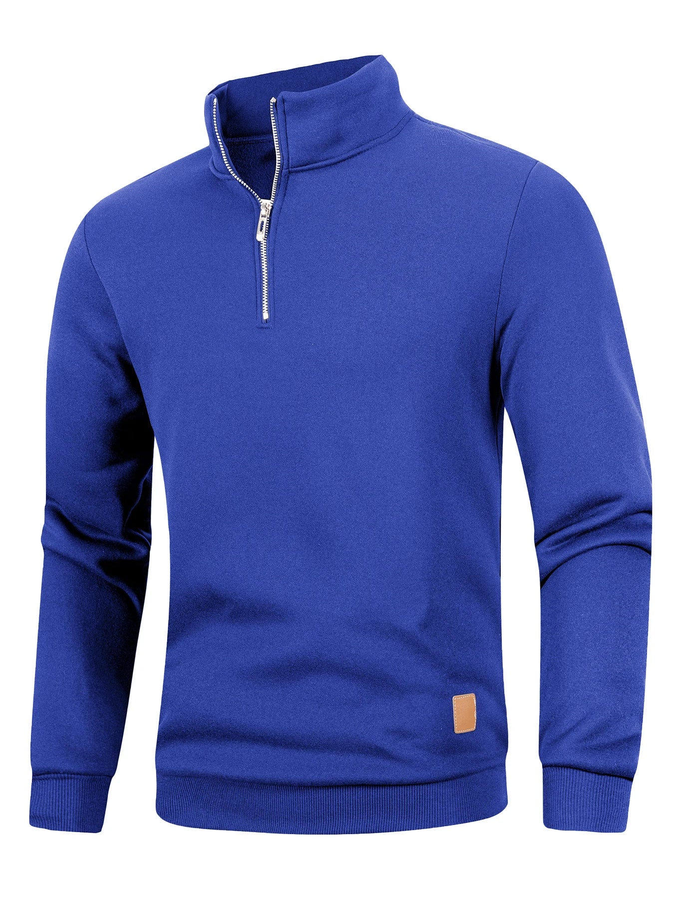 Aron® | Pull Fleece Homme à Demi-Zip Chaud Hiver Sweatshirt Respirant