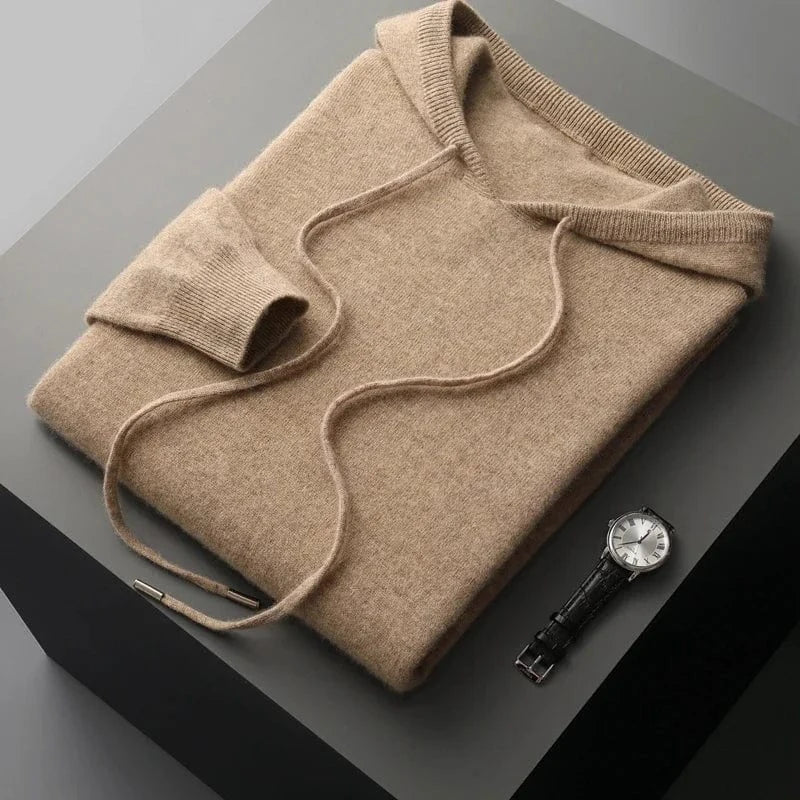 Hoodie 100% en laine mérinos