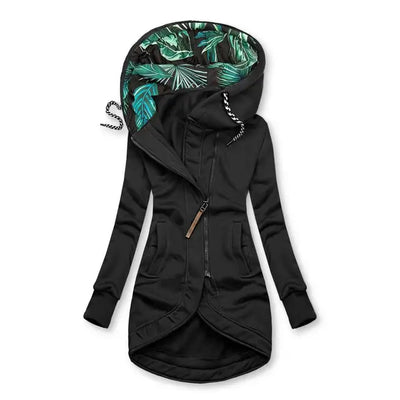 Adelina® | Veste à capuche asymétrique