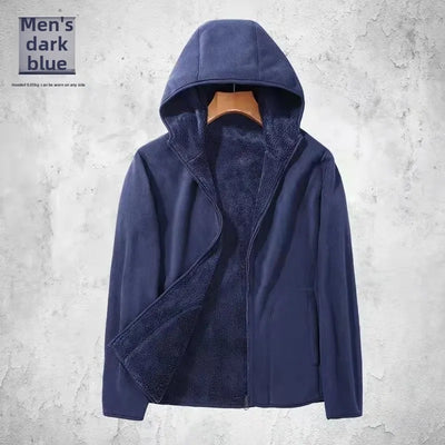 Christoph® | Pull Fleece à Demi-Zip pour Hommes Chaud Hiver Sweatshirt Respirant