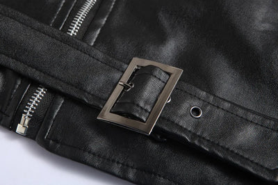 Wójcik™ | Veste de biker en cuir