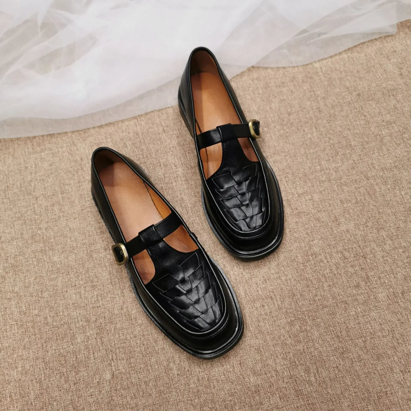 Elisabeth® | Chaussures Mary Jane Orthopédiques en Cuir Vegan