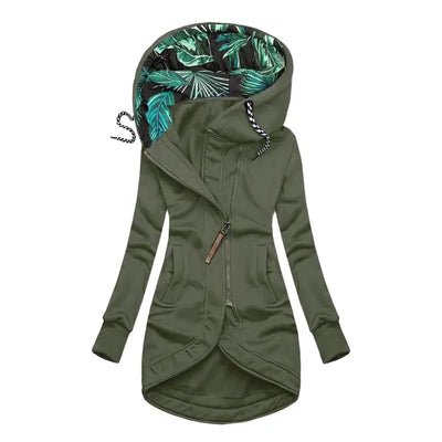 Adelina® | Veste à capuche asymétrique