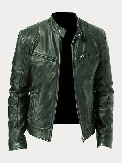 Romain® | Veste en cuir décontractée