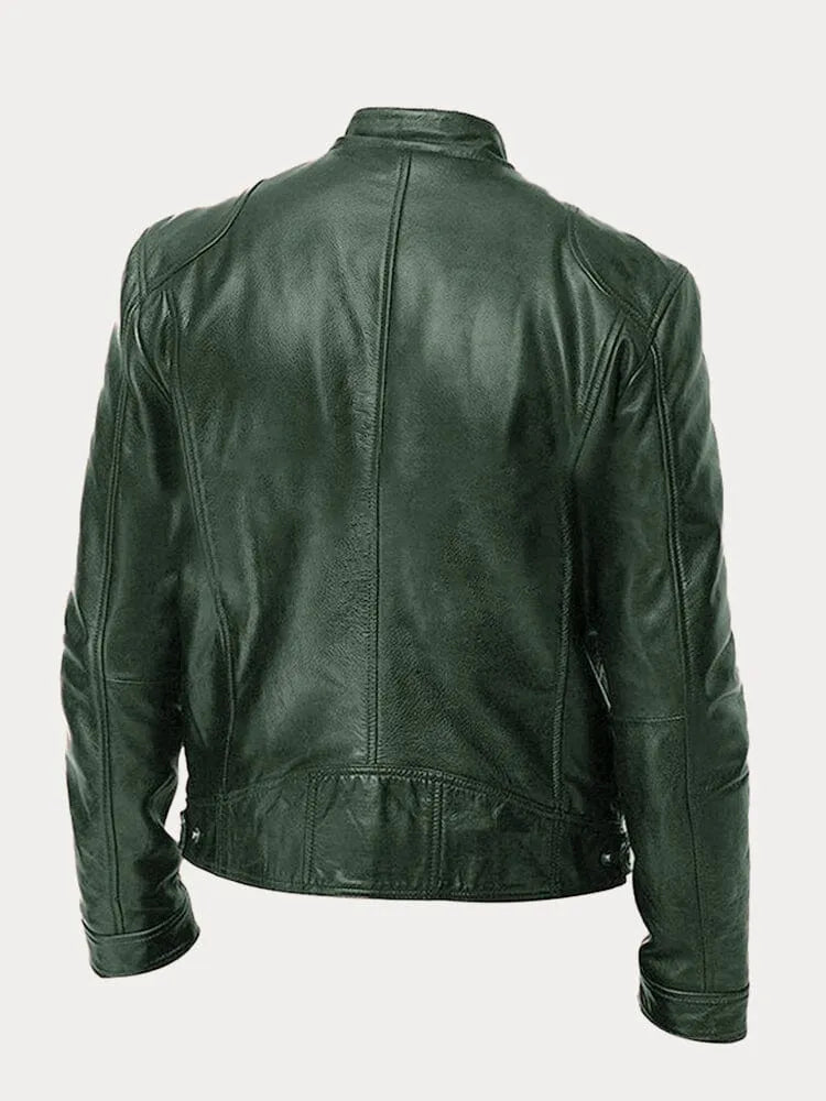 Romain® | Veste en cuir décontractée