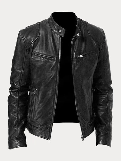 Romain® | Veste en cuir décontractée