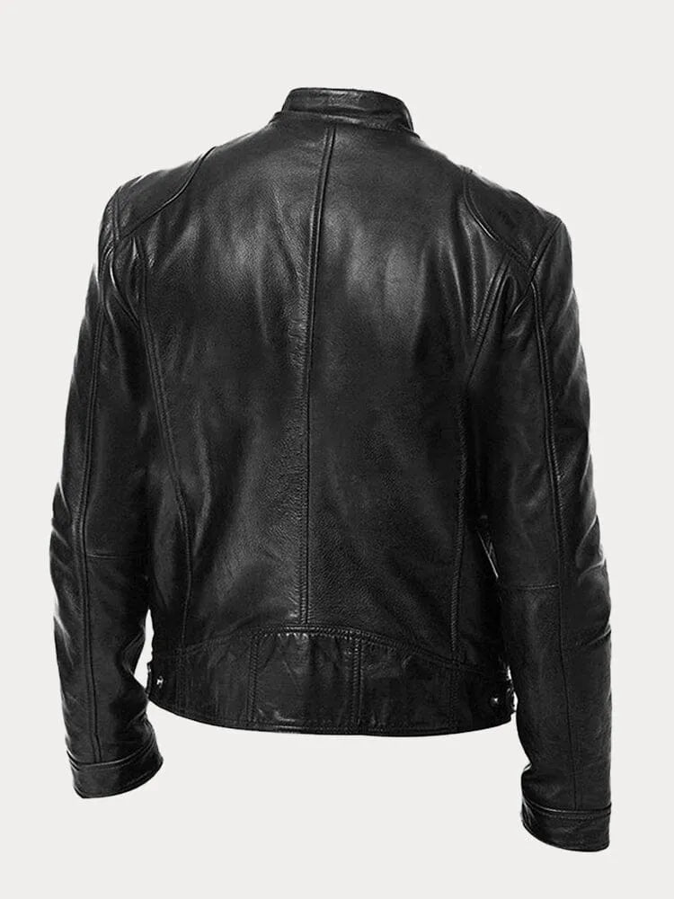 Romain® | Veste en cuir décontractée