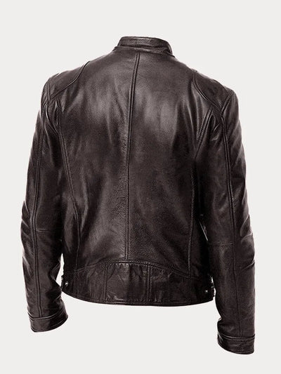 Romain® | Veste en cuir décontractée