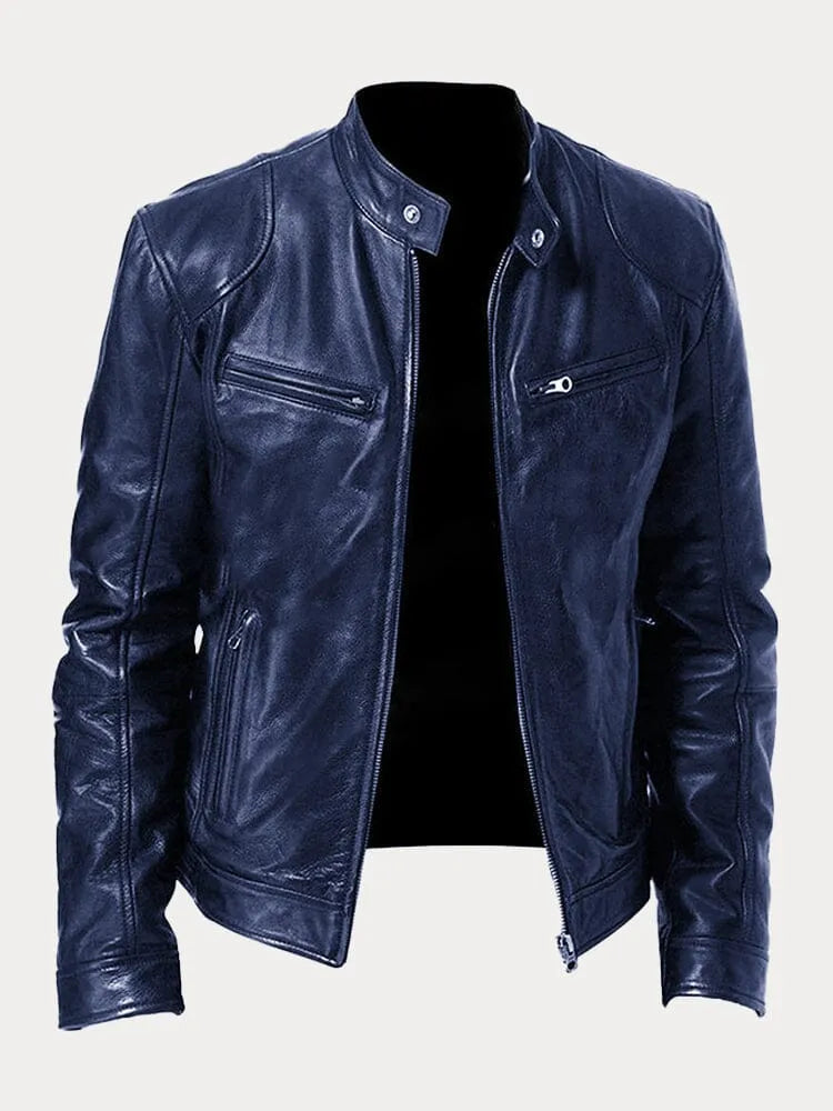 Romain® | Veste en cuir décontractée