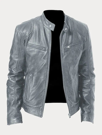 Romain® | Veste en cuir décontractée