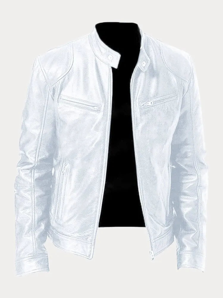 Romain® | Veste en cuir décontractée
