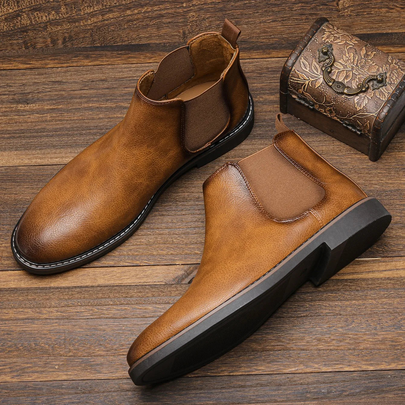 Norbert® | Bottines Chelsea pour hommes Édition 2