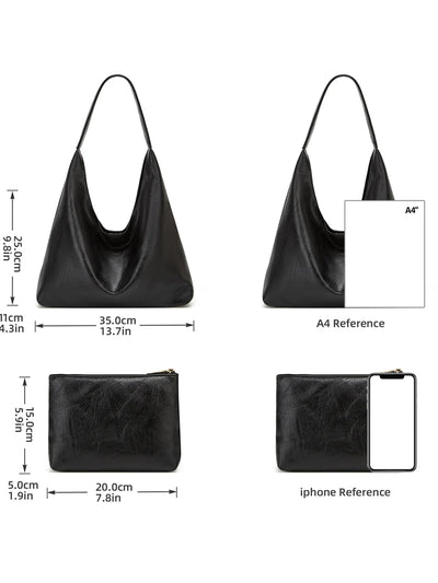 Antonia® | Ensemble de 2 pièces Sac Tote + portefeuille gratuit