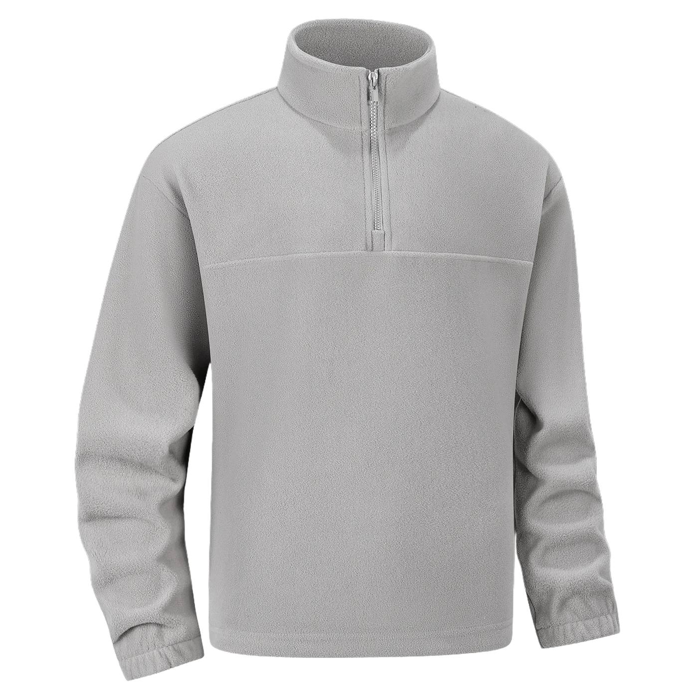 Jakob® | Pull Fleece Homme à Demi-Zip Chaud Hiver Sweatshirt Respirant