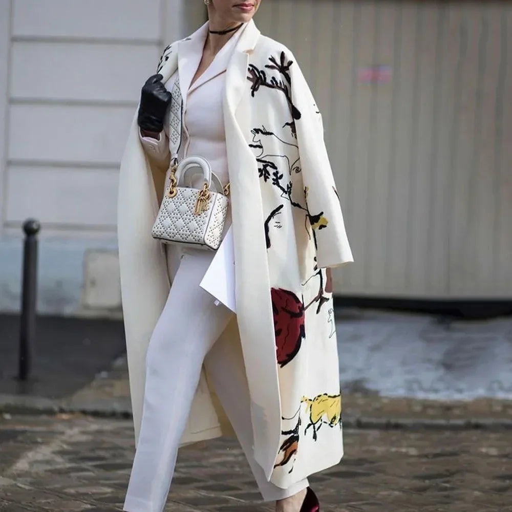 Renata® | Manteau Long Artistique