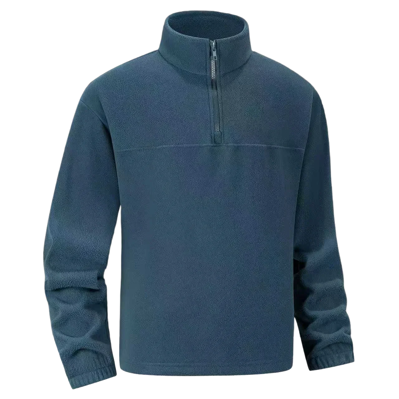 Jakob® | Pull Fleece Homme à Demi-Zip Chaud Hiver Sweatshirt Respirant