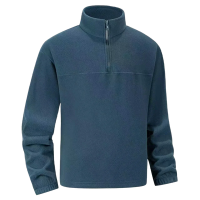 Jakob® | Pull Fleece Homme à Demi-Zip Chaud Hiver Sweatshirt Respirant