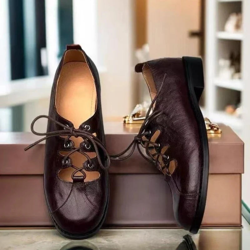 Beatrix® | Pantoufles orthopédiques en cuir vegan à la mode