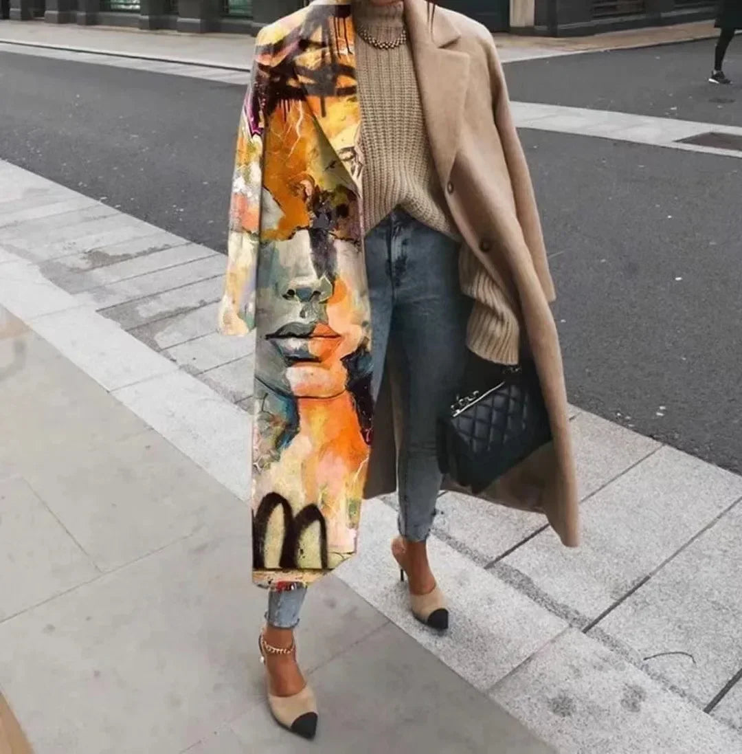 Renata® | Manteau Long Artistique