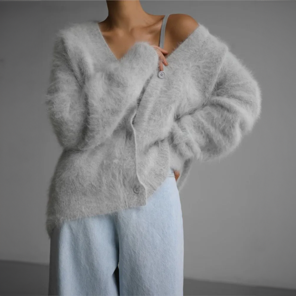 DHALIA | Cardigan oversize élégant