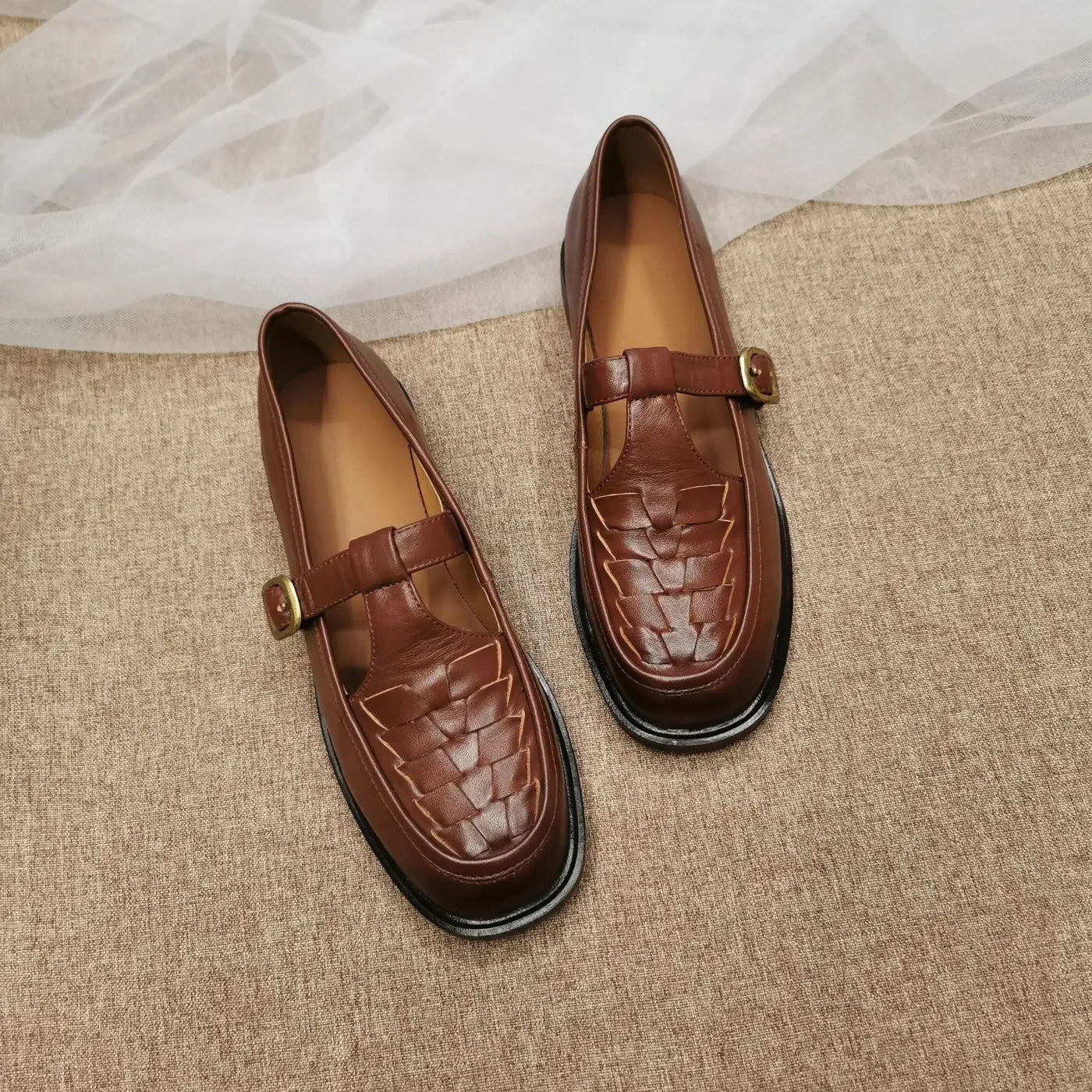 Elisabeth® | Chaussures Mary Jane Orthopédiques en Cuir Vegan