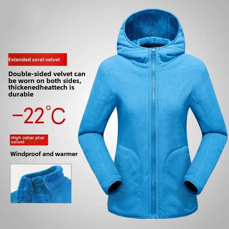Christoph® | Pull Fleece à Demi-Zip pour Hommes Chaud Hiver Sweatshirt Respirant