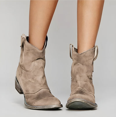 Lisi® | Bottines en daim au style bohème