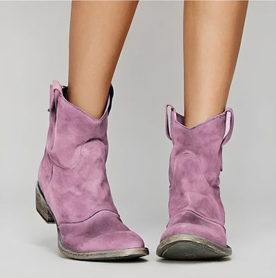 Lisi® | Bottines en daim au style bohème