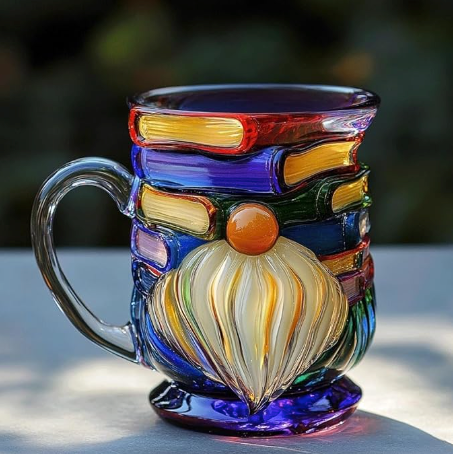 Tasse 3D pour les amoureux des livres par Nain