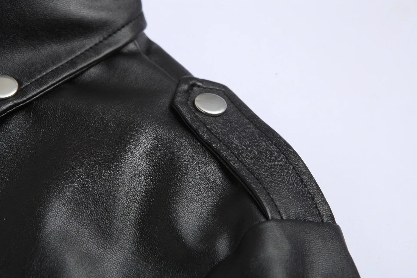 Wójcik™ | Veste de biker en cuir