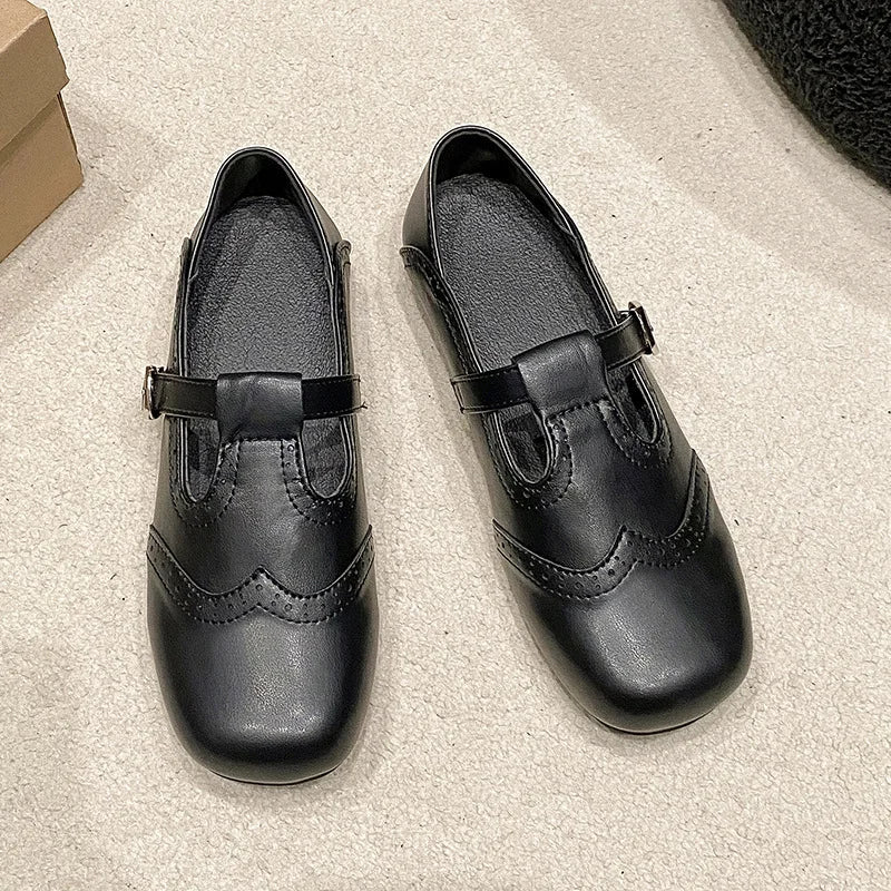 Emilia® | Ballerines Orthopédiques en Cuir Vegan