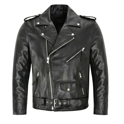 Wójcik™ | Veste de biker en cuir