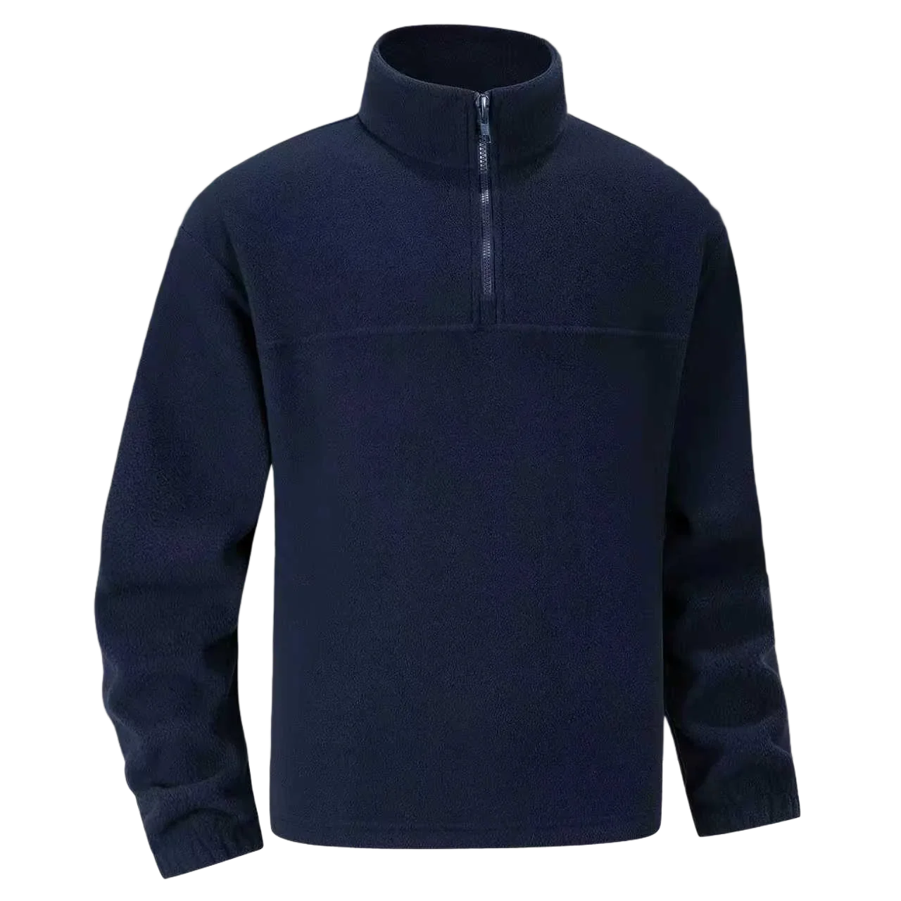 Jakob® | Pull Fleece Homme à Demi-Zip Chaud Hiver Sweatshirt Respirant