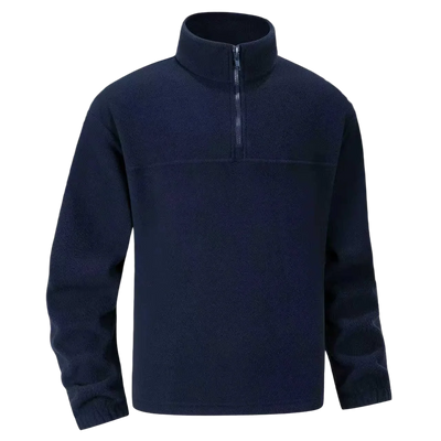 Jakob® | Pull Fleece Homme à Demi-Zip Chaud Hiver Sweatshirt Respirant